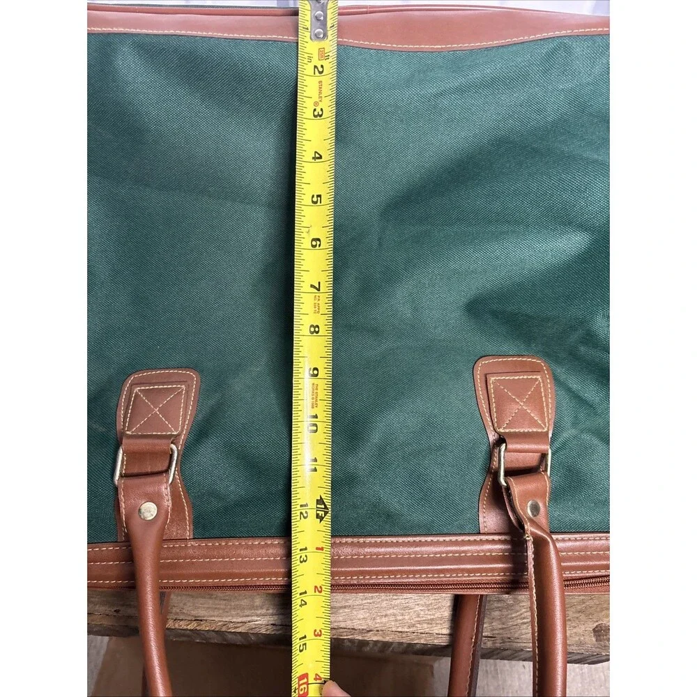 Vintage Polo Ralph Lauren Green Canvas Duffle Bag Large Fragrance Promo ‘90’s